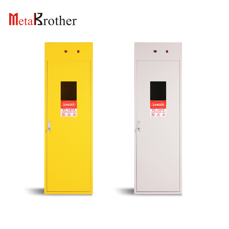 Laboratory explosion-proof all-steel gas cylinder cabinet