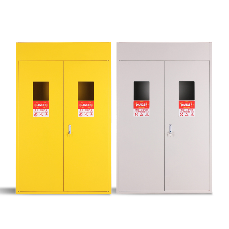 Lab chemical furniture chemical gas cylinder cabinet