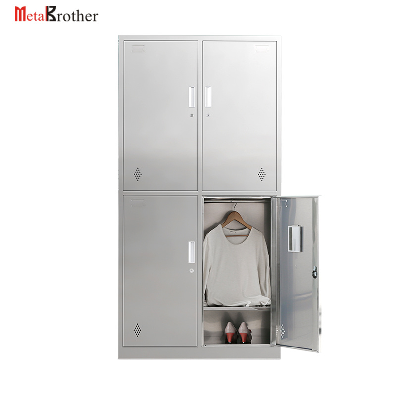 210  stainless steel cabinet with 4 door me<x>tal locker