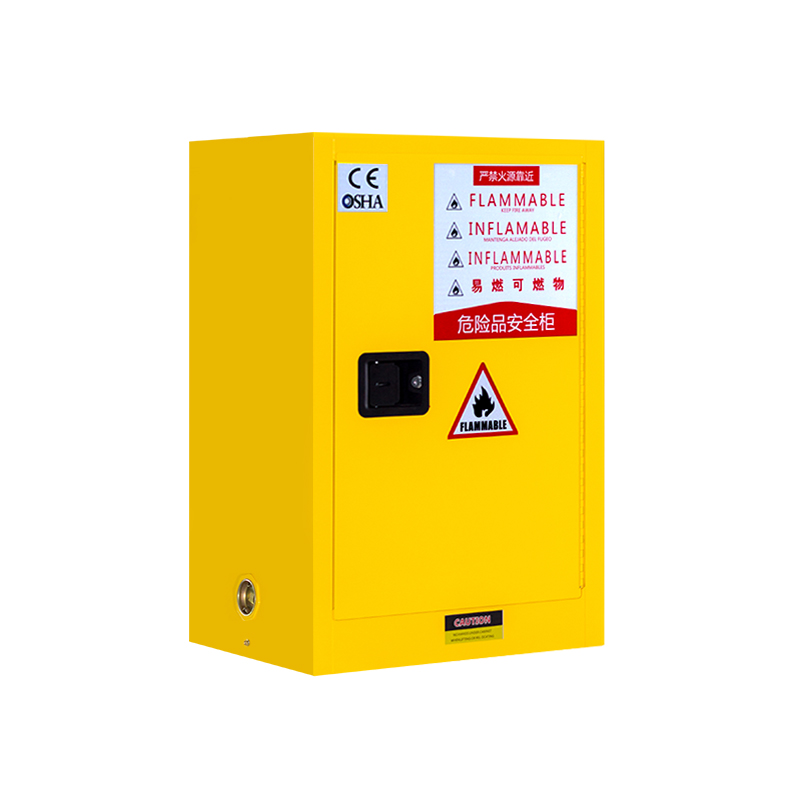 Steel laboratory flammable safety cabinet