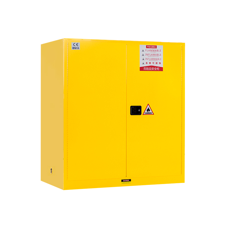 Pp Yellow Fire Caninet Flammable Storage Safety Cabinet