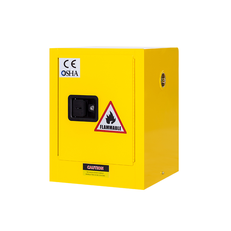 Gas Yellow Steel Industrial Flammable Storage Cabinet