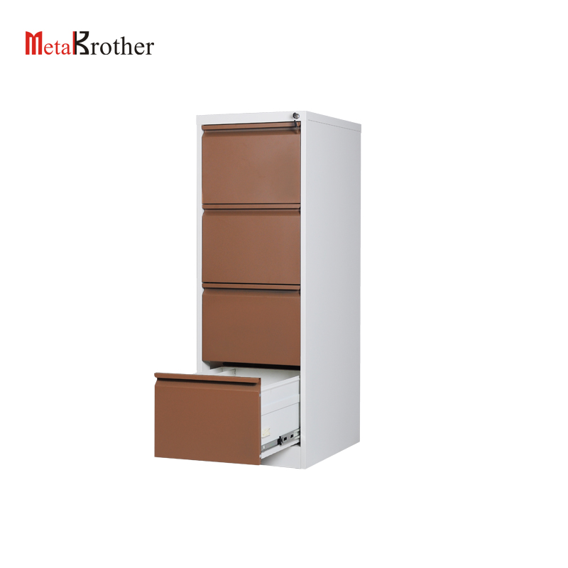 4 Drawer Coffee File Cabinet